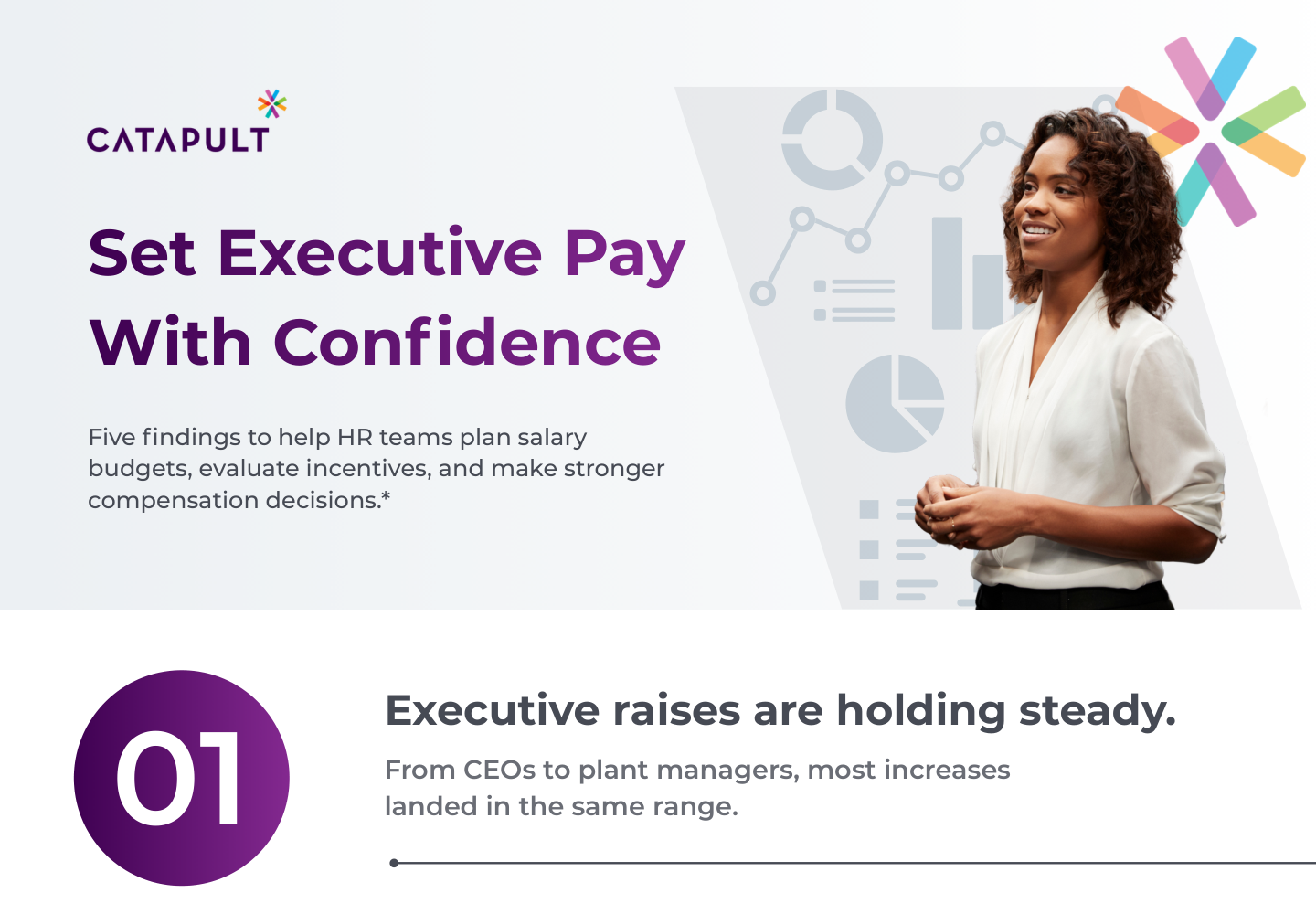 Preview of Catapult executive compensation infographic