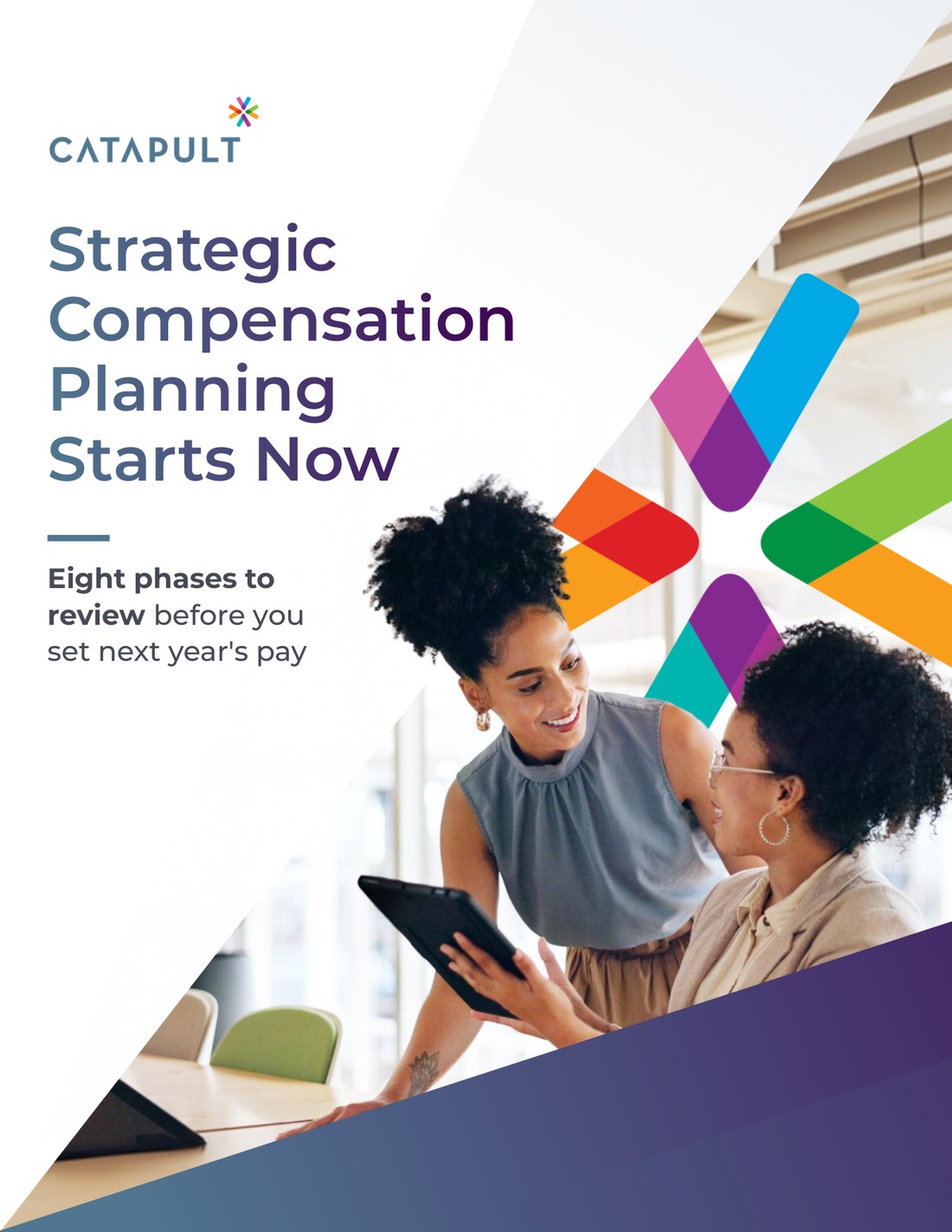Cover of Catapult’s eBook, Strategic Compensation Planning Starts Now
