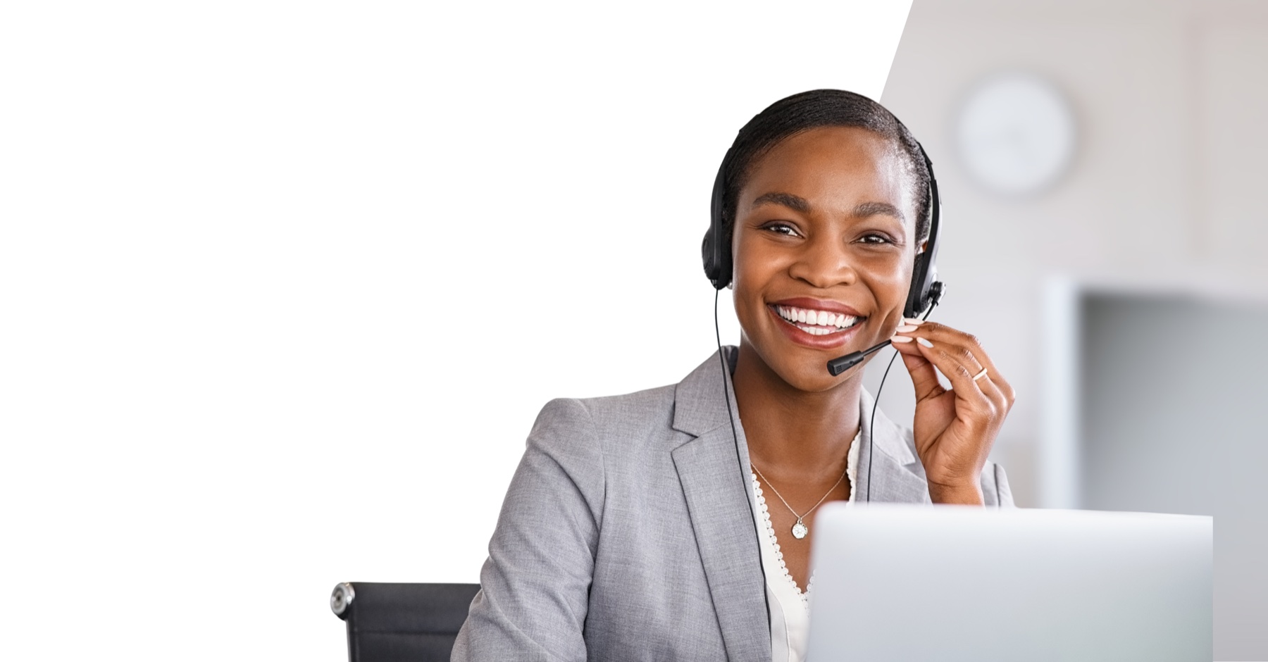 A Catapult HR Advisor taking a call on the HR Advice Helpline