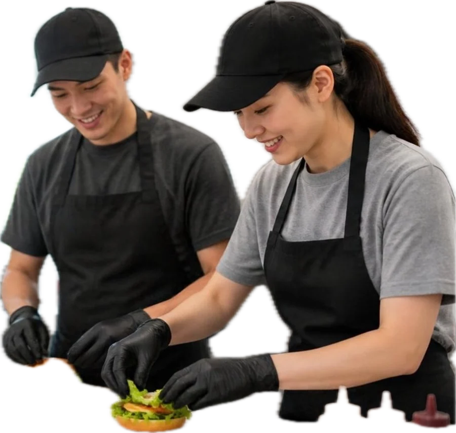 HR for Quick Service Restaurants | Catapult HR 2 Professionals at work in quick service restaurants